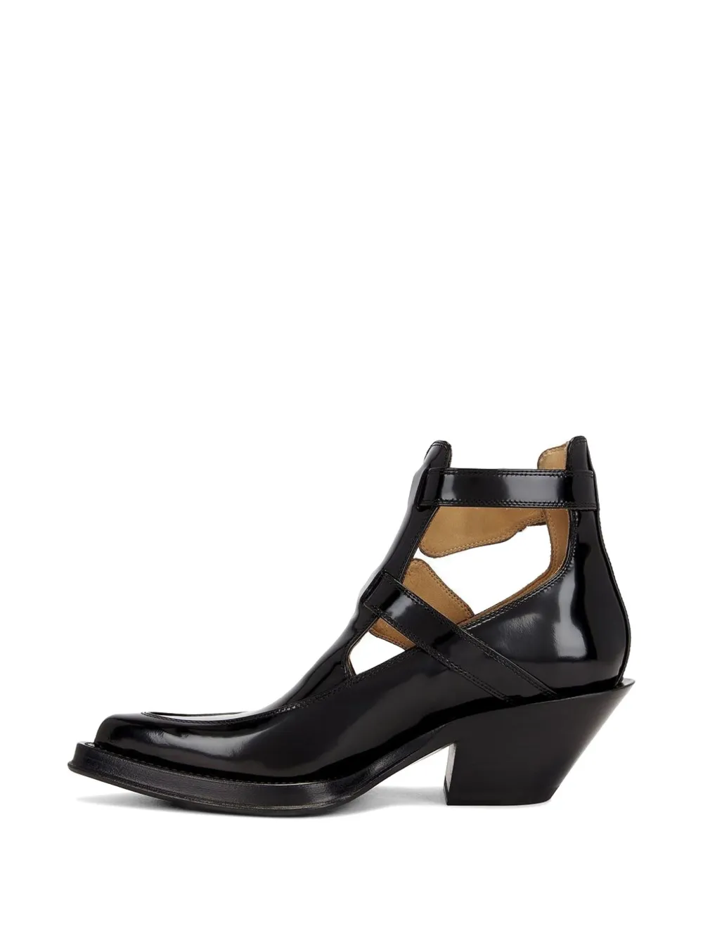 Gabriela Hearst Straps Boots in Black, view 5