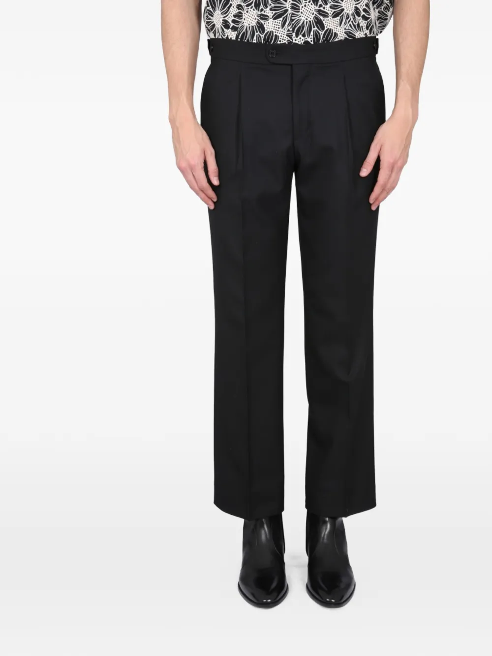 Sunflower pleated trousers - Nero