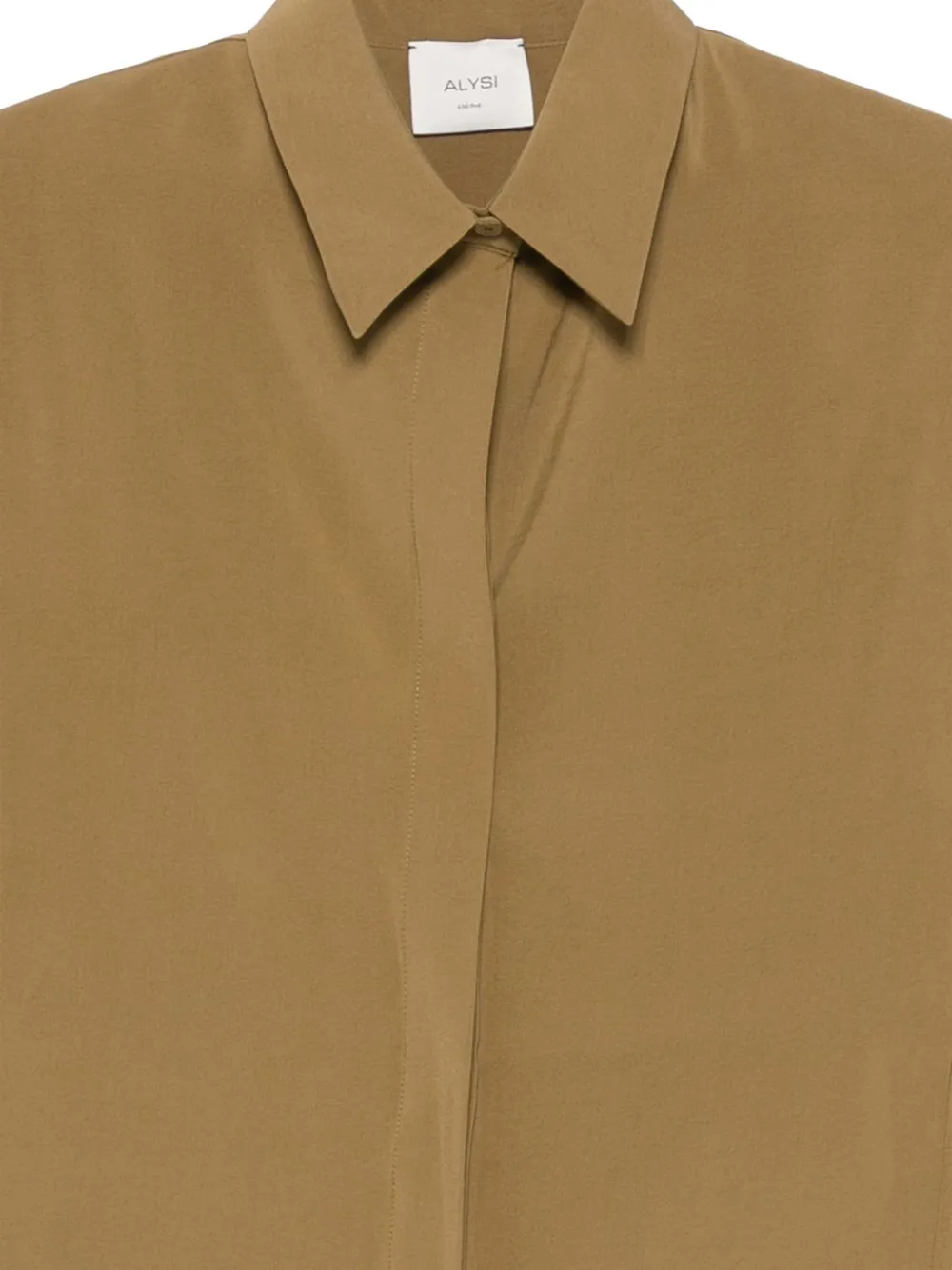  Alysi Camisa Con Botones - Verde 