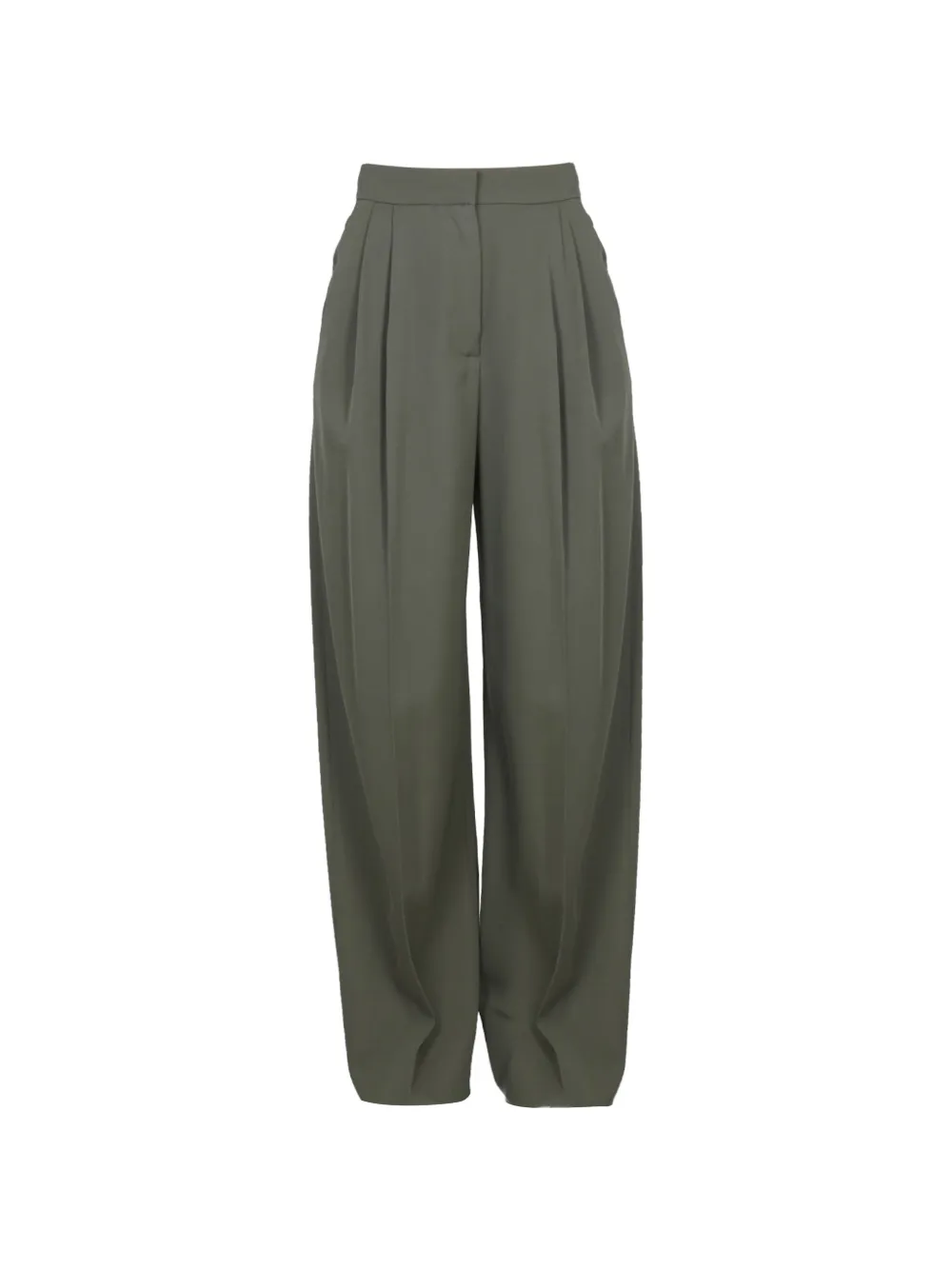 Alexander McQueen wide-leg trousers - Verde