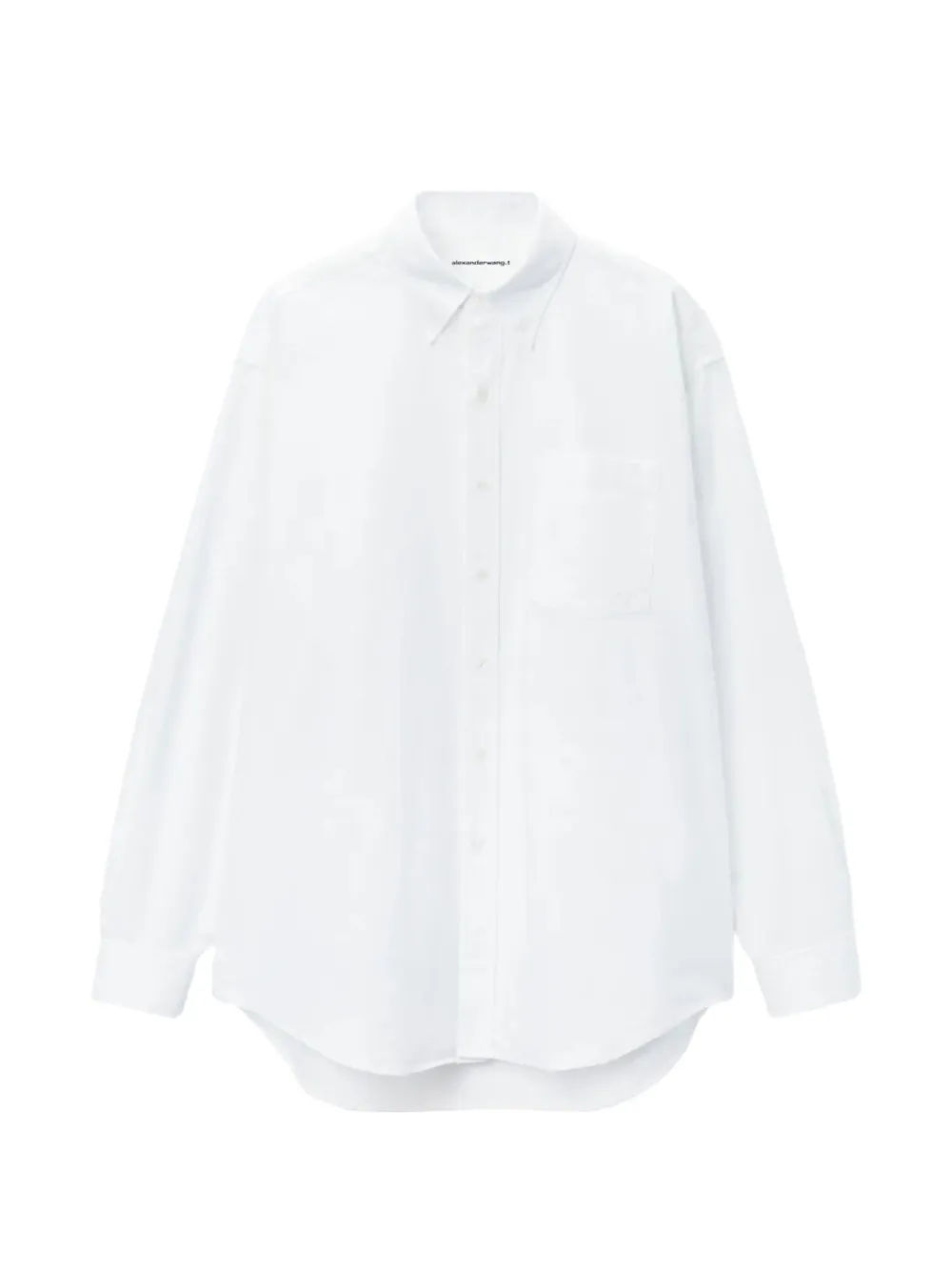 Alexander Wang oversized boyfriend shirt - Bianco