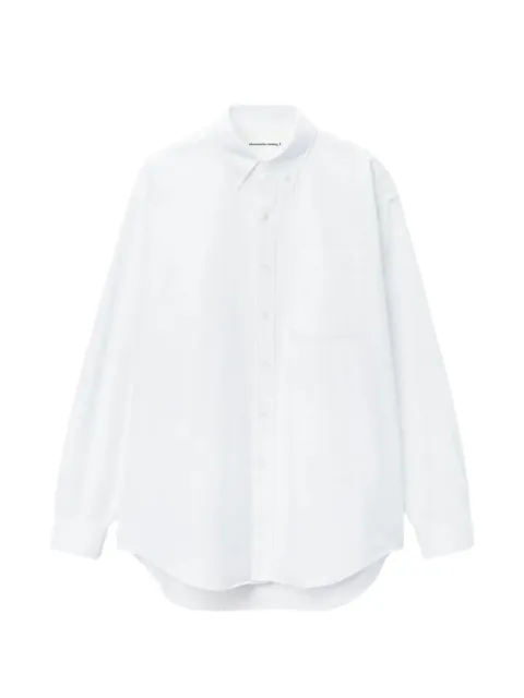 Alexander Wang oversized boyfriend shirt