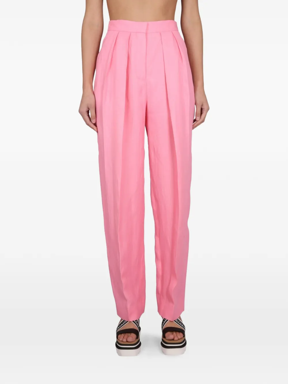Stella McCartney tapered-leg trousers - Rosa