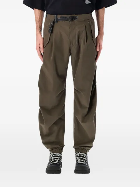 and Wander side zip hem trousers