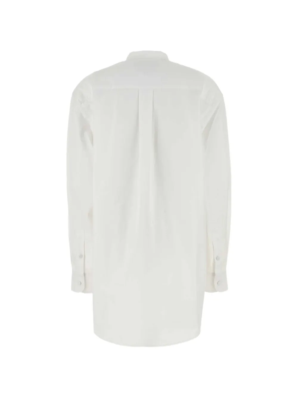 Gucci Embellished Poplin Shirt in White, view 2