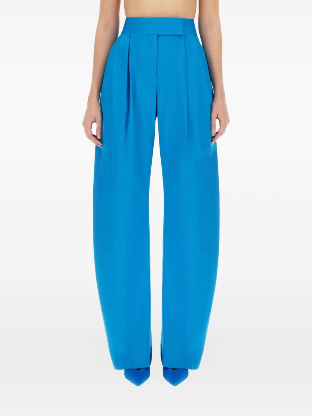 The Attico pleated palazzo pants