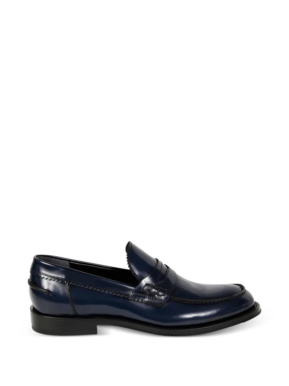 corvari blue loafers