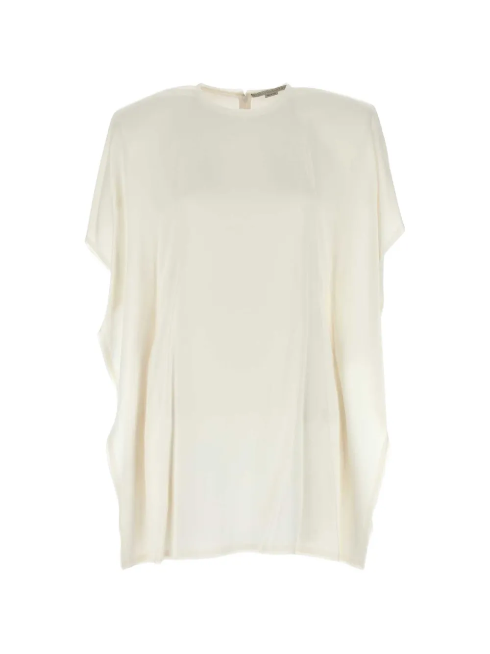 Stella McCartney WHITE SATIN MINI DRESS