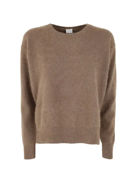 C.T.PLAGE side-slit crew-neck sweater