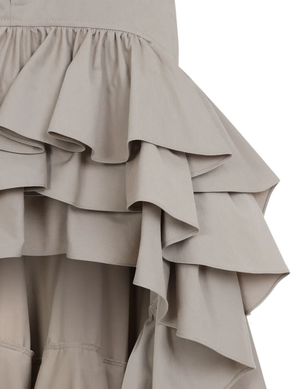 Moschino Rok met ruches Beige