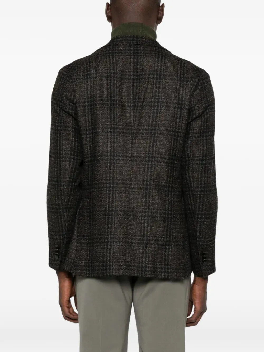 Tagliatore Montecarlo geruite blazer Bruin