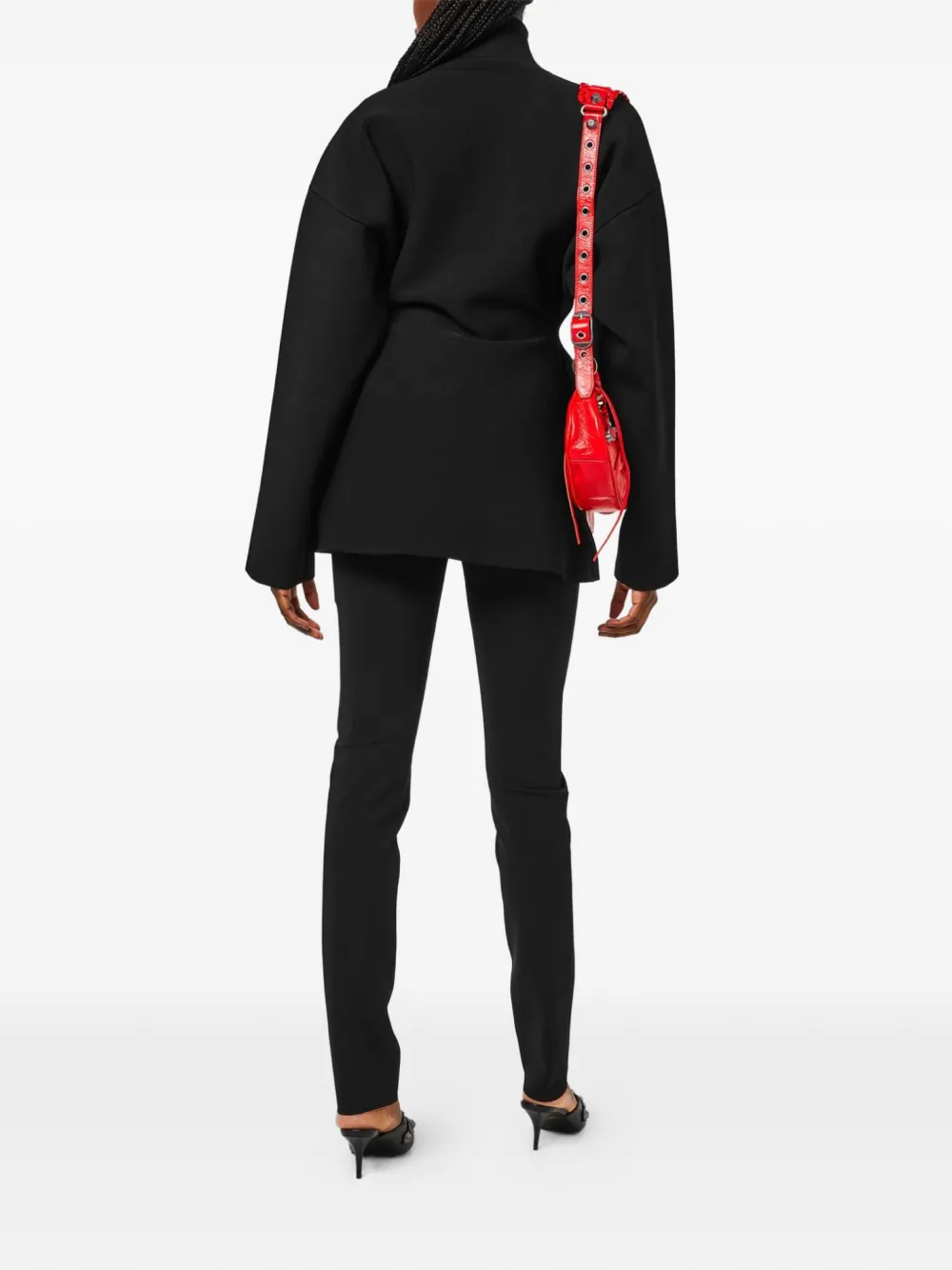 Balenciaga Milano skinny broek Zwart