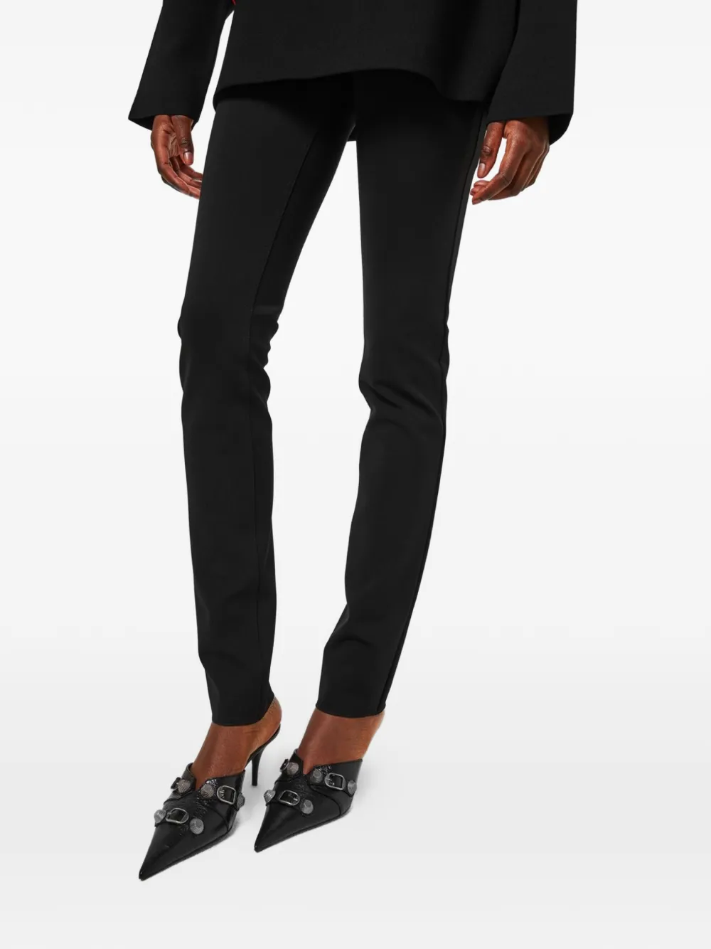Balenciaga Milano skinny broek Zwart