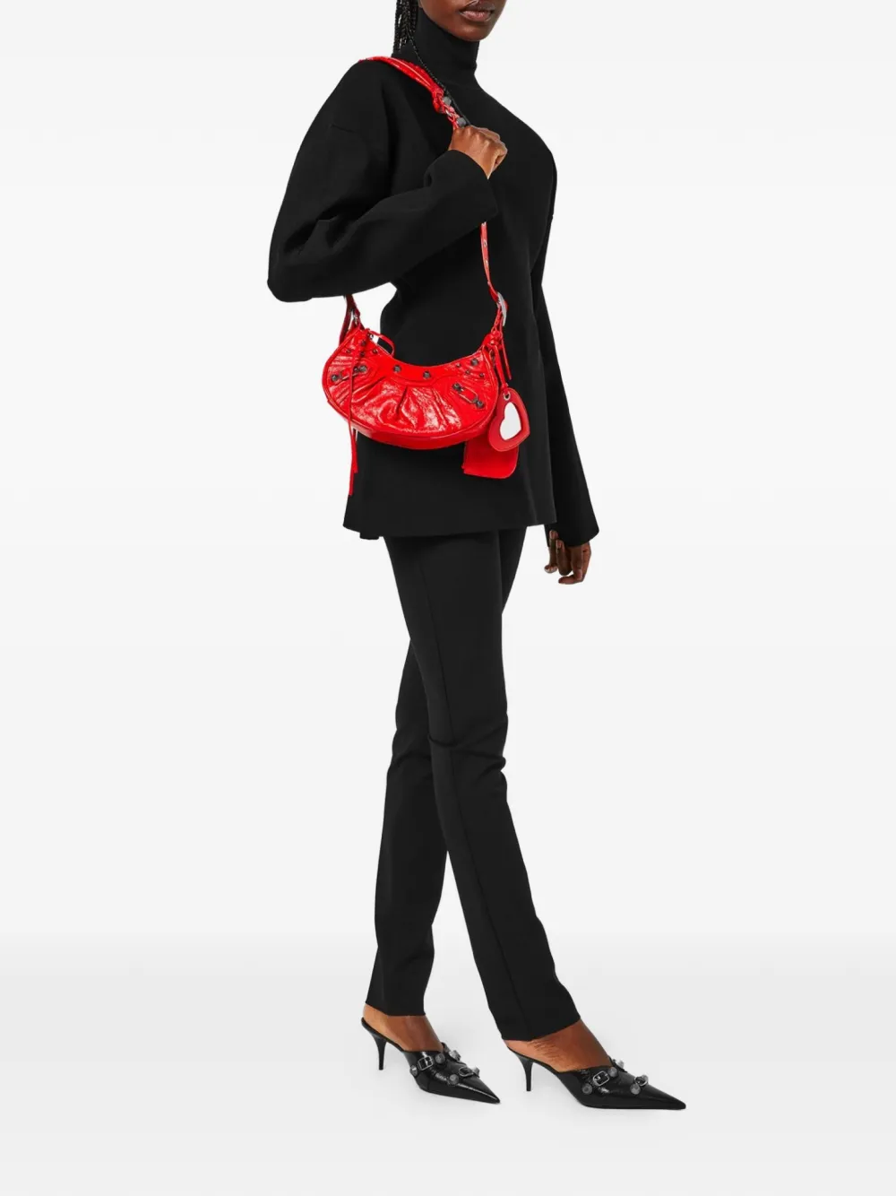 Balenciaga Milano skinny broek Zwart