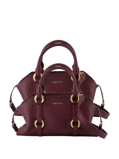 Alexander McQueen round top handle purse