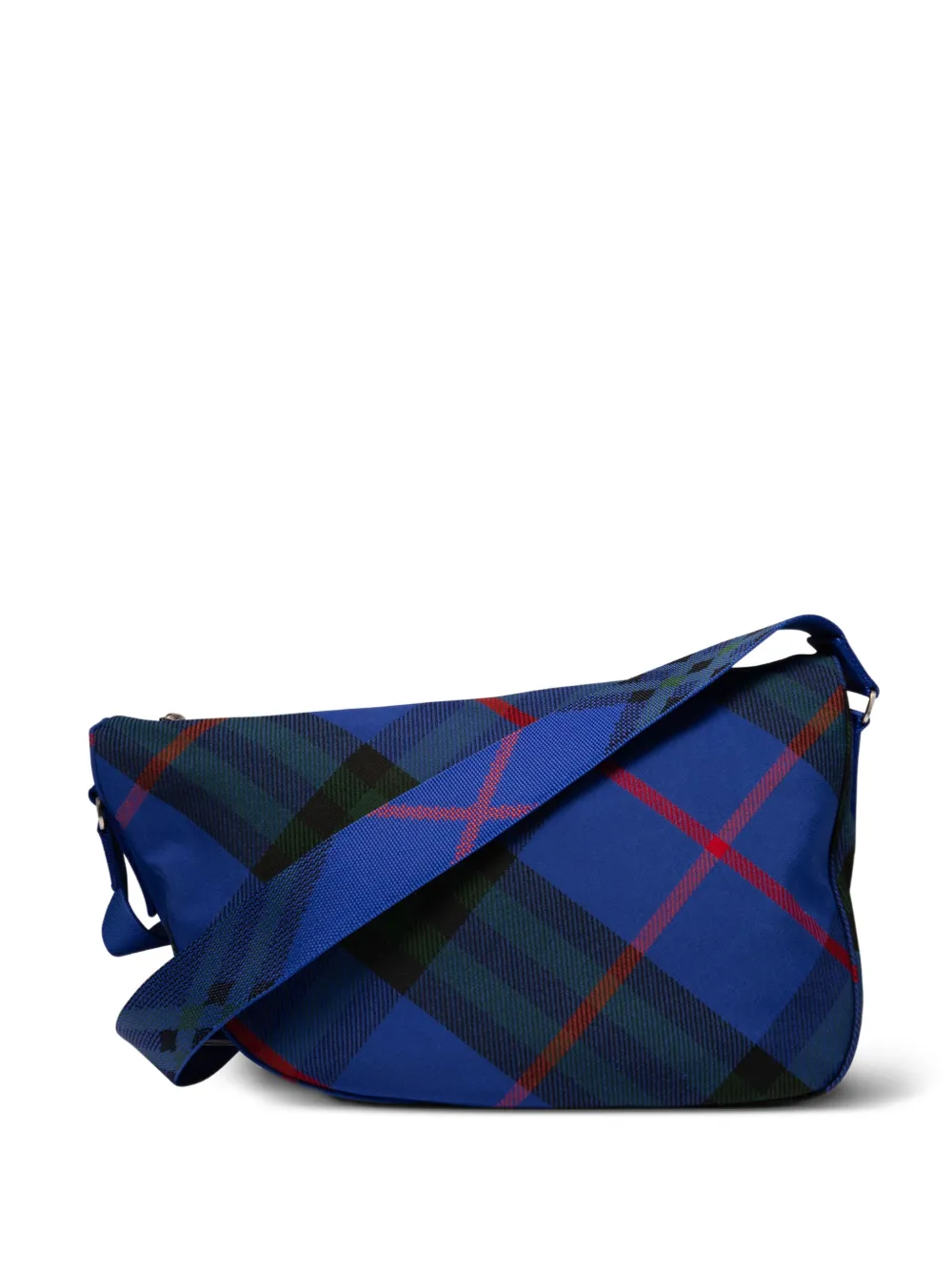 Burberry patterned crossbody bag - Blu