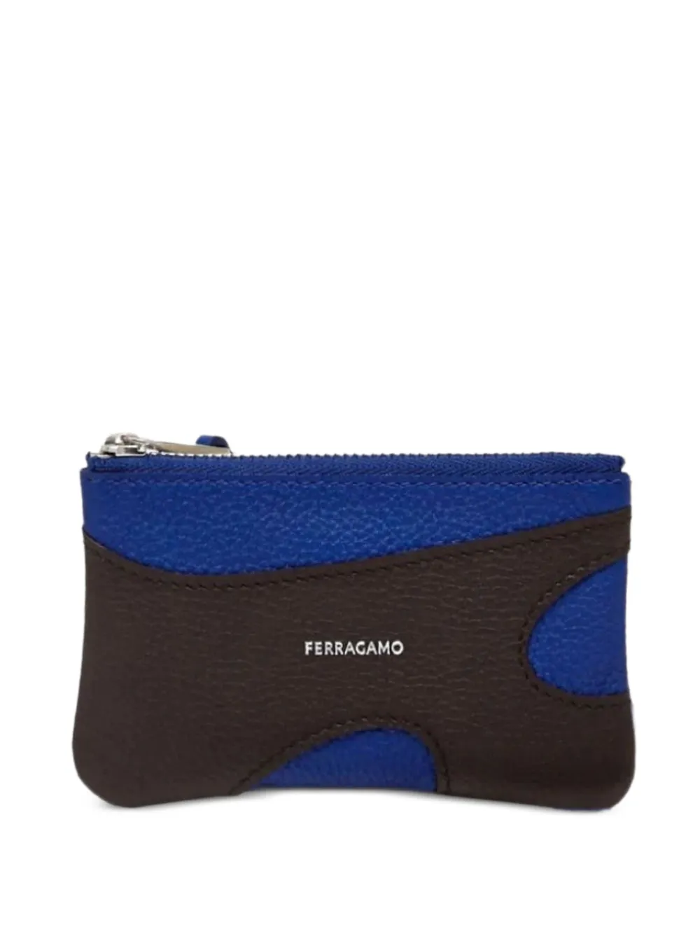 Ferragamo cut-out cardholder - Blu