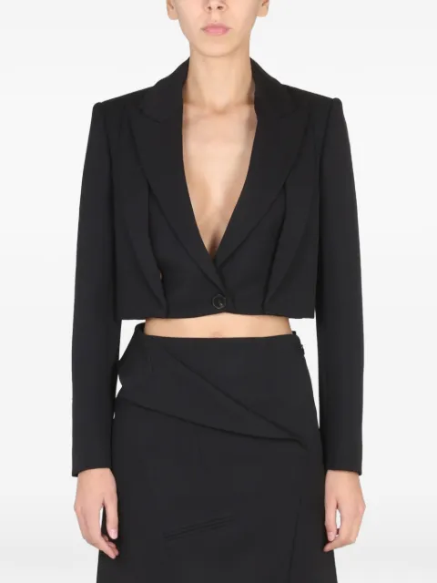 Alexander McQueen cropped blazer