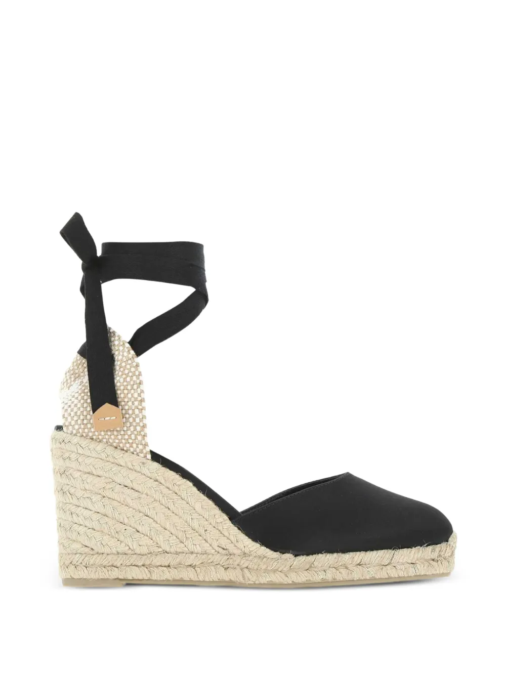 Castañer Carina woven canvas espadrilles - Nero