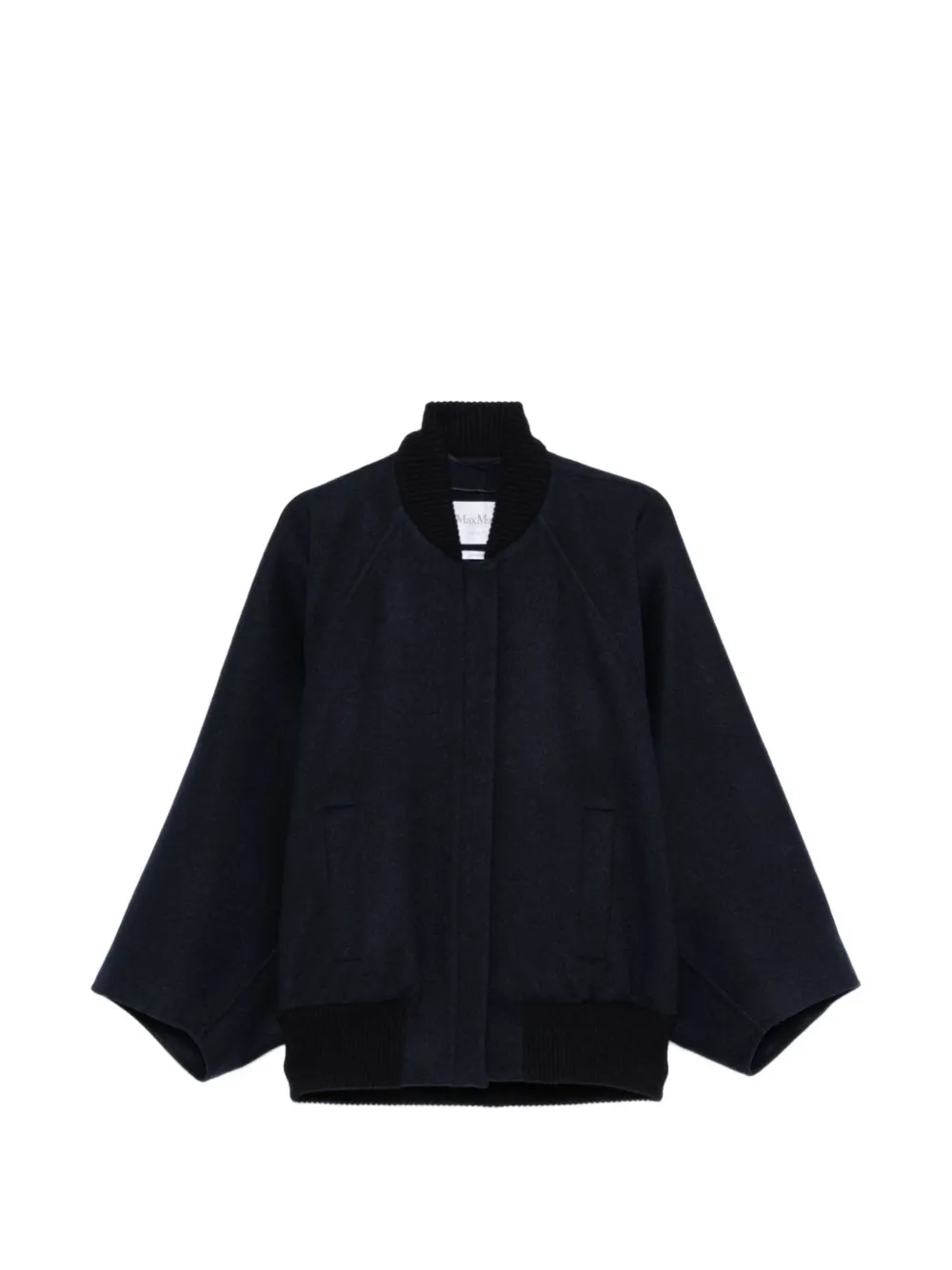 Max Mara cashmere cape - Schwarz