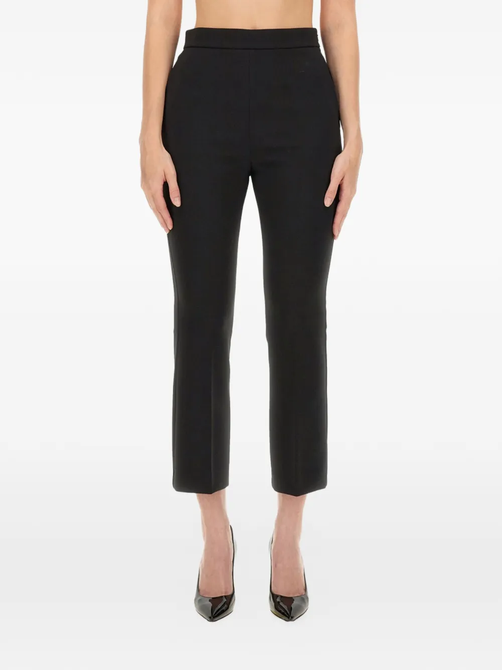 Max Mara cropped trousers - Nero