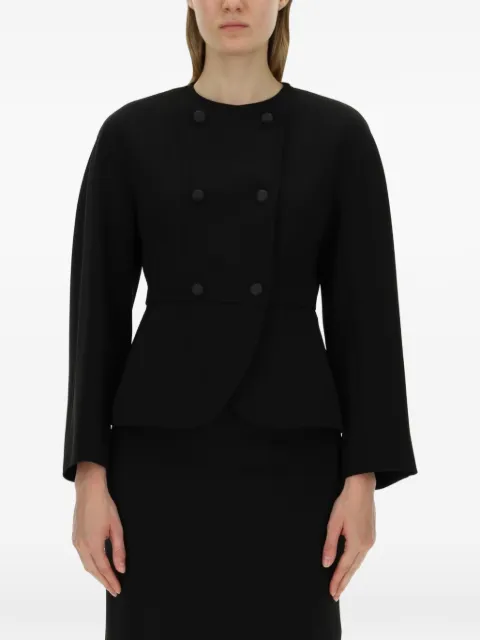 Max Mara button-fastening jacket