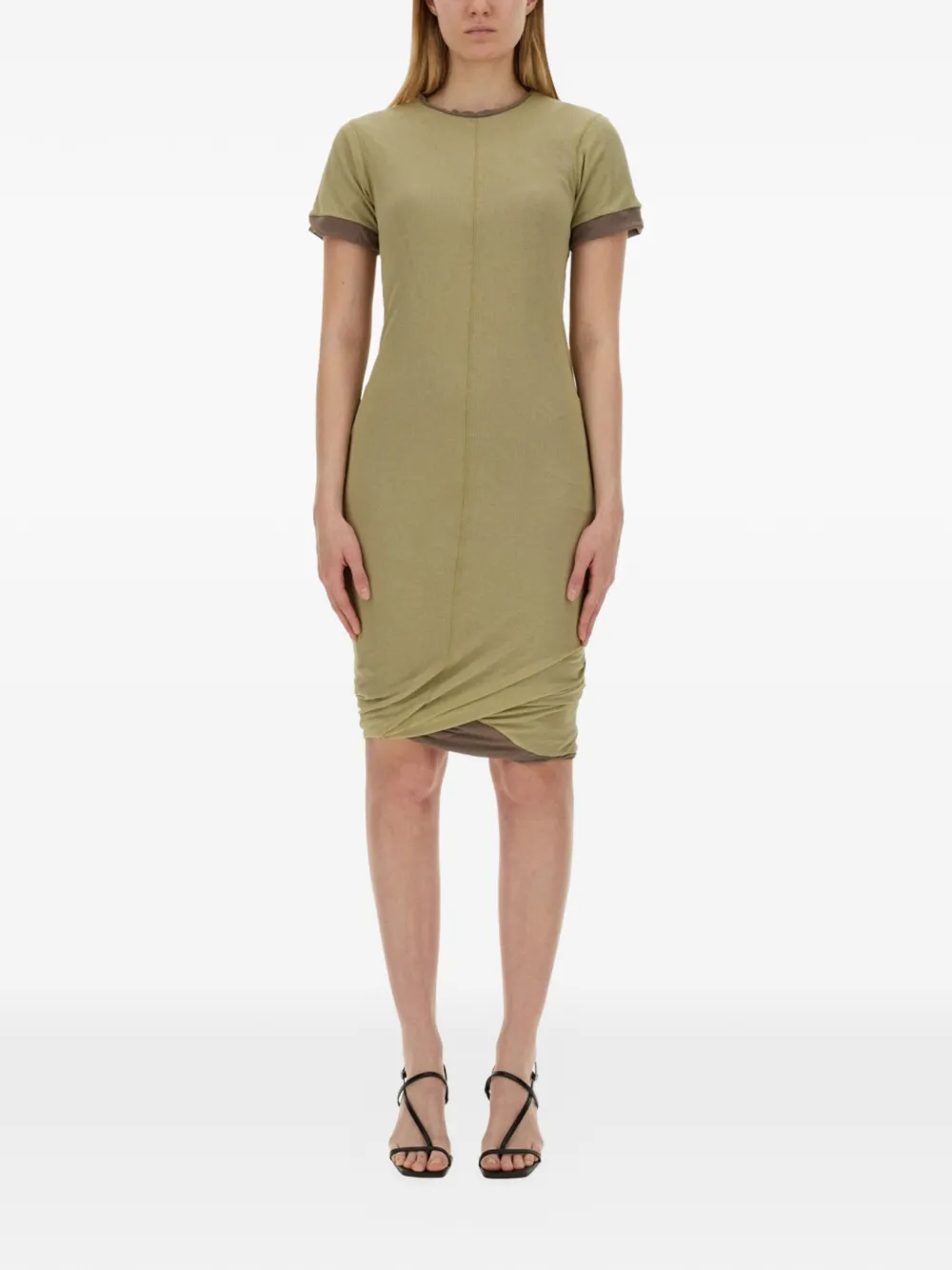 Sportmax Memo T-shirtjurk Groen