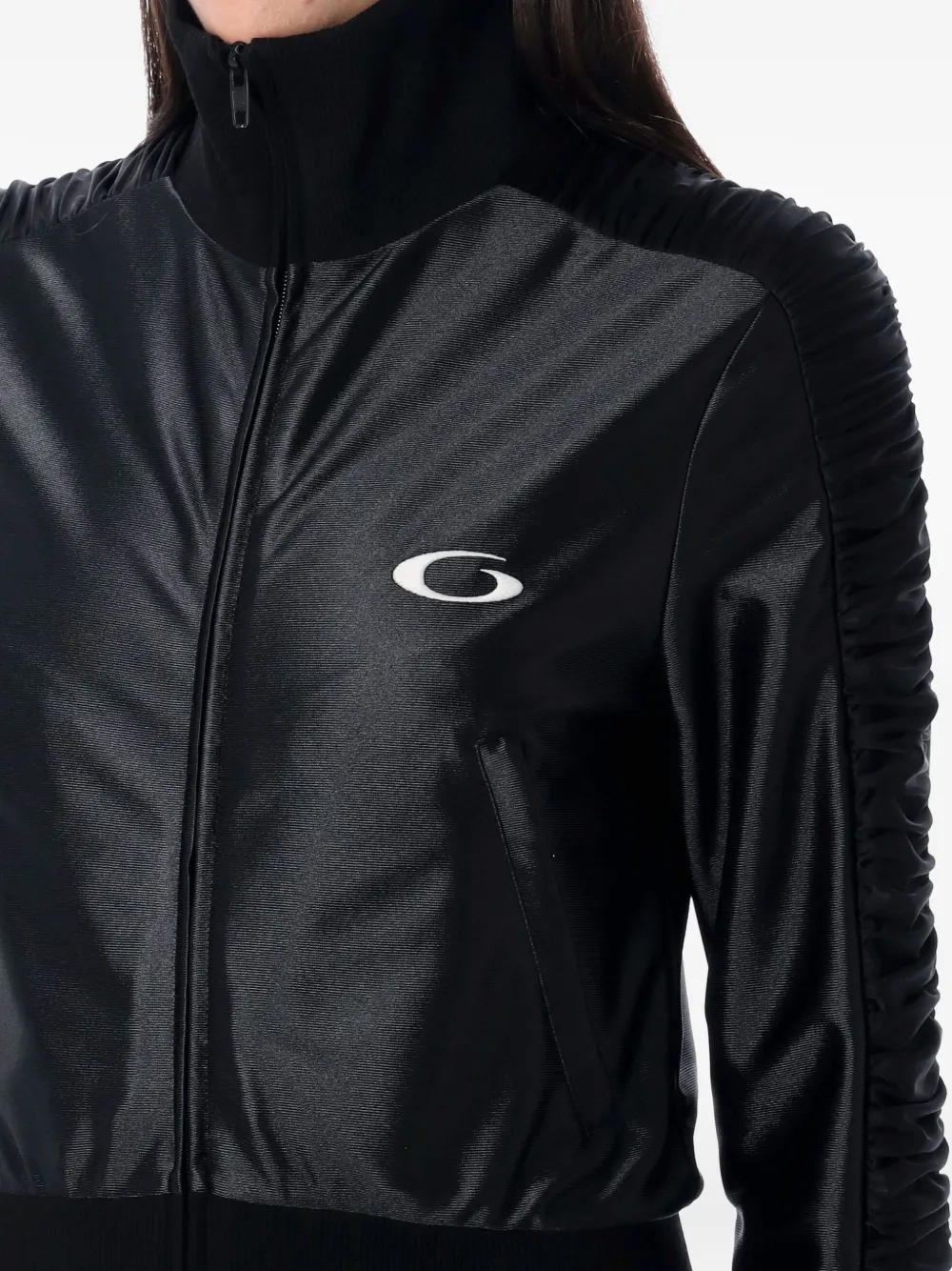 Balenciaga Jack met ruchemouwen Zwart