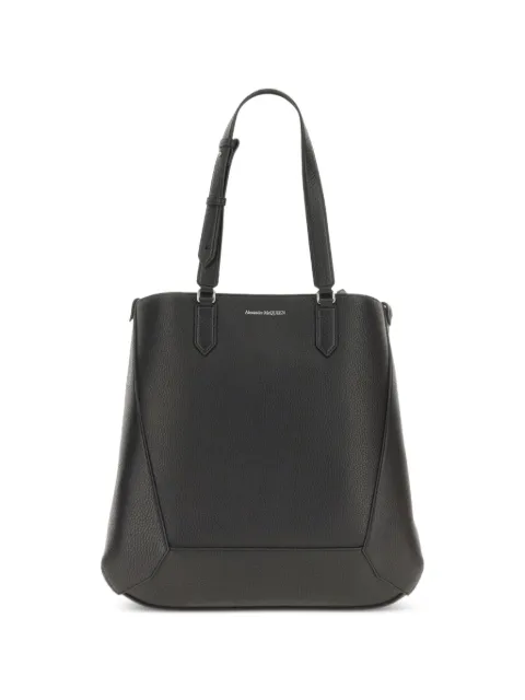 Alexander McQueen logo-print tote bag