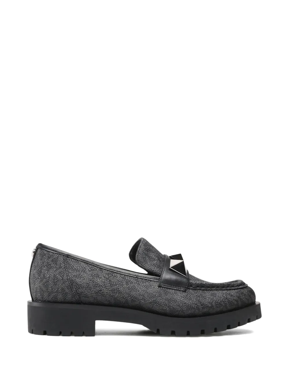 Michael Kors Holland monogram loafers - Grigio