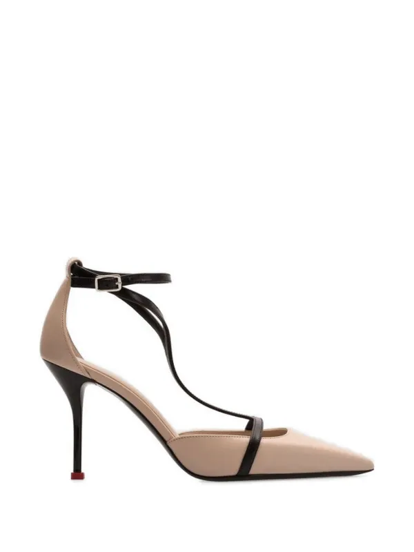 Alexander McQueen Harness Pumps in Neutrals