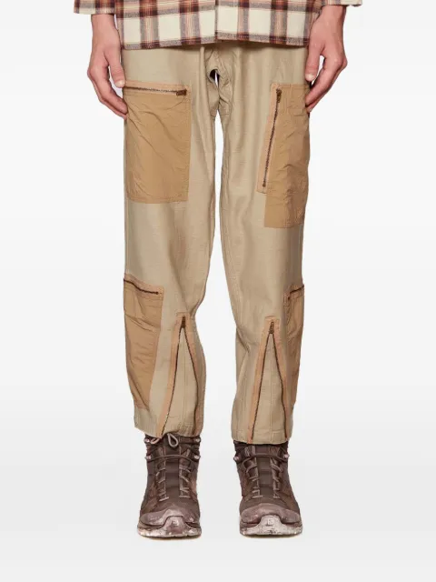 Gramicci buckled patch-pocket trousers