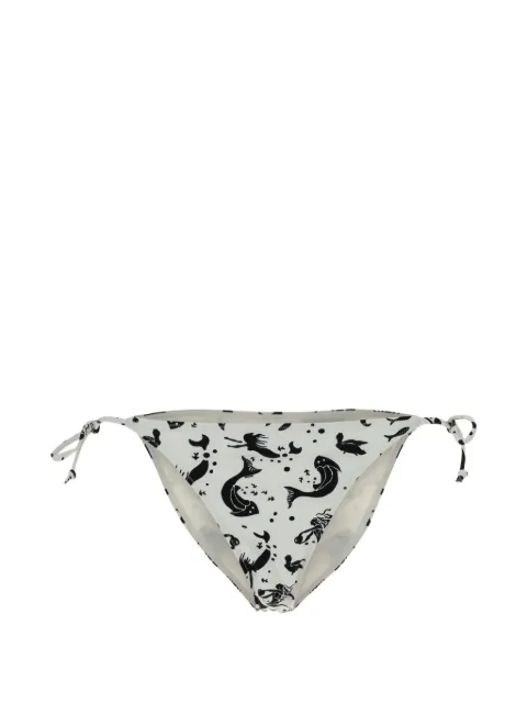 Prada printed slip bikini