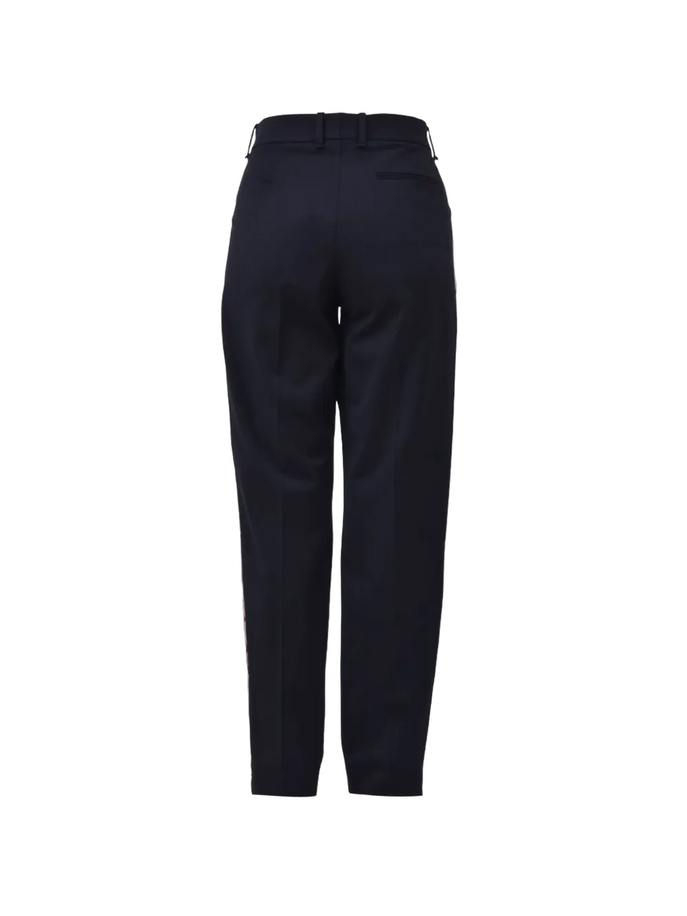 Calvin Klein Stripe Tailored Trousers in Blue, view 3