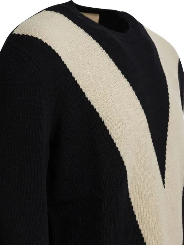 Valentino Garavani ウール セーター | ブラック | FARFETCH JP