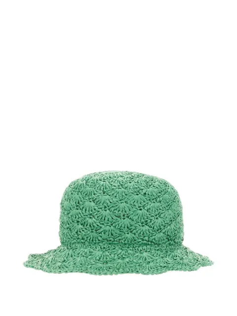RED Valentino green bucket hat