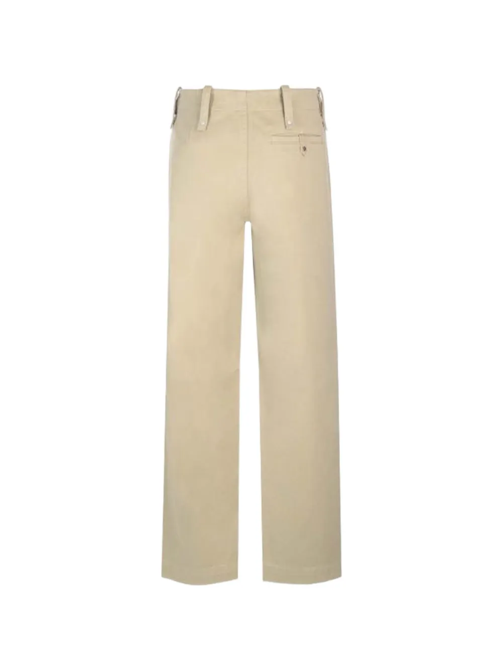Burberry Broek met riemlussen Beige