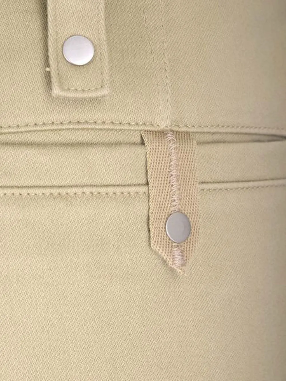 Burberry Broek met riemlussen Beige