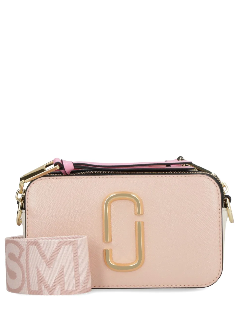 Marc Jacobs The snapshot leather cross body bag - Rosa