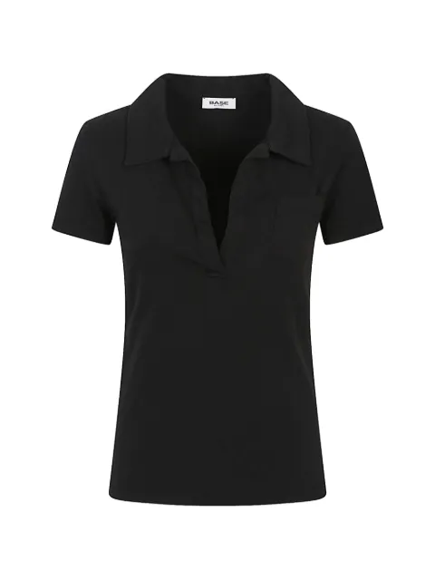 Base Milano V-neck short-sleeve T-shirt