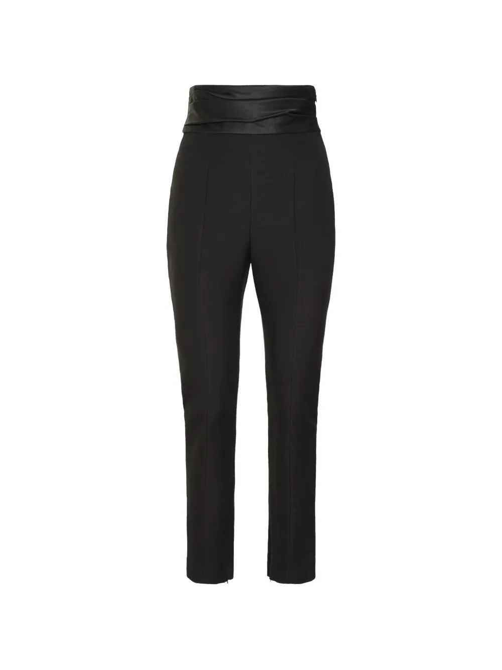 KHAITE Lenro high-waisted trousers - Nero