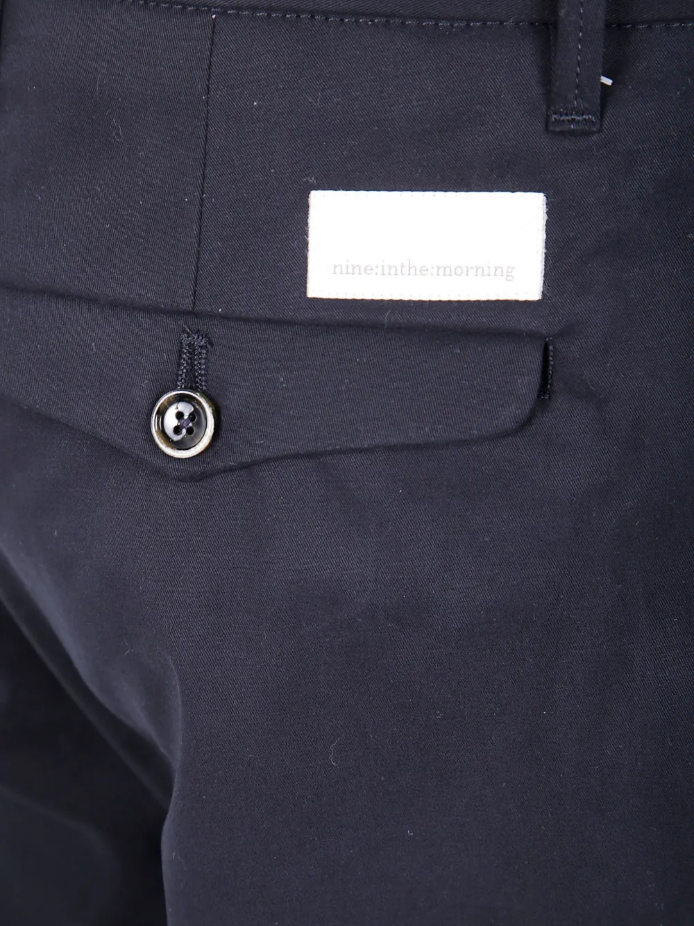 Nine In The Morning Giove Piatto slim trousers Blauw