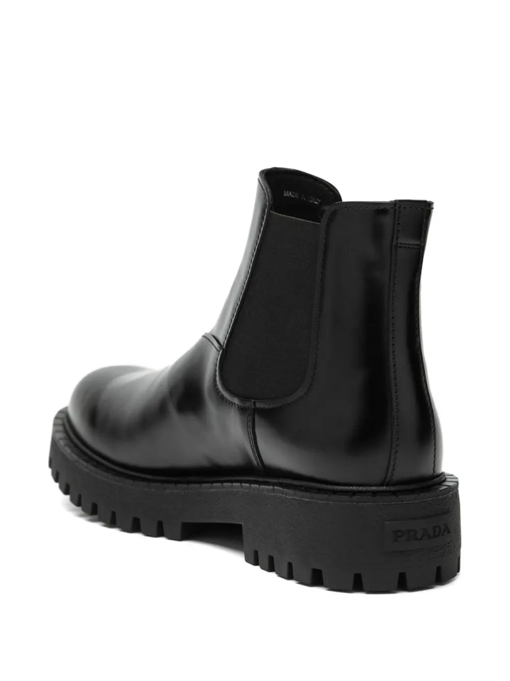 Prada Chunky Chelsea laarzen Zwart