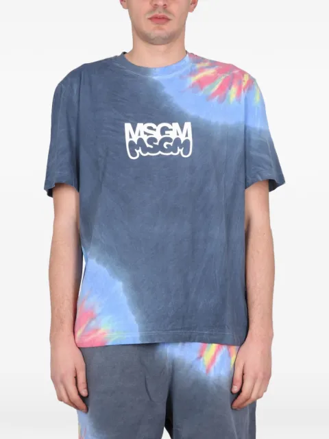 MSGM x Burro Studio tie-dye T-shirt