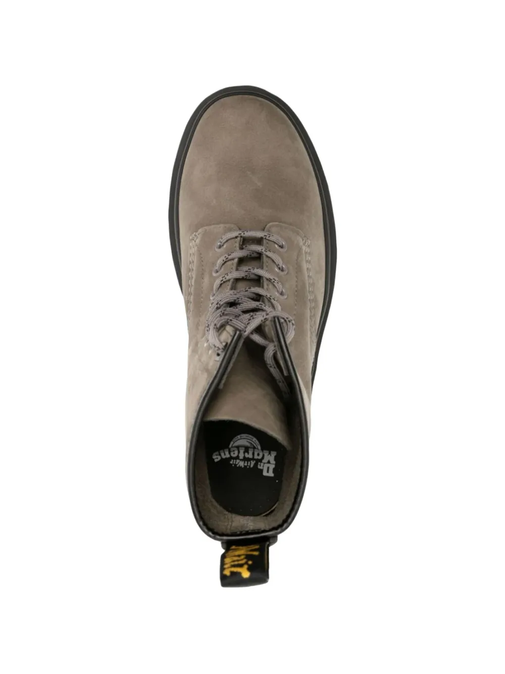 Dr Martens 1460 Milled suède combat boots Grijs