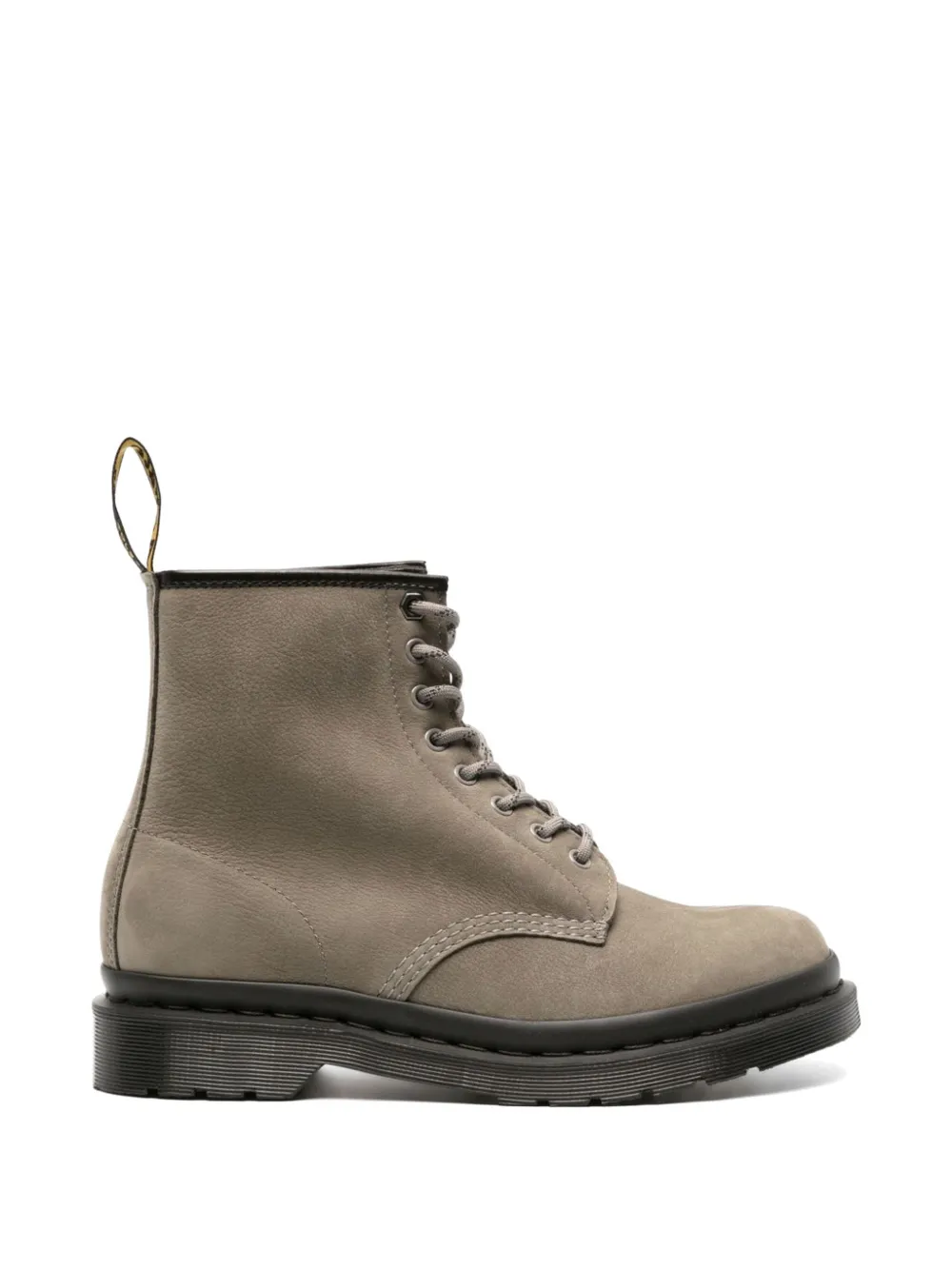Dr Martens 1460 Milled suède combat boots Grijs