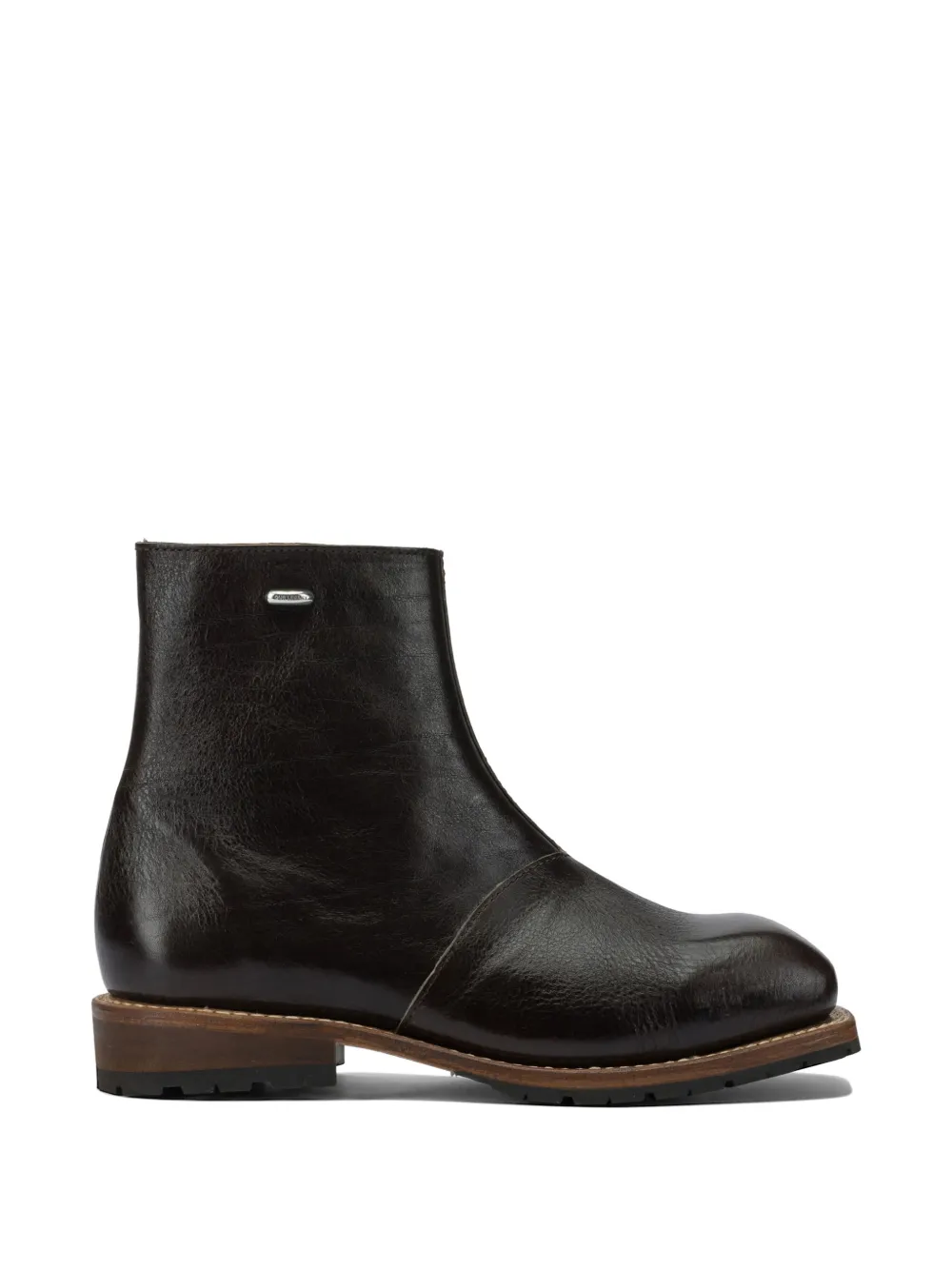OUR LEGACY Engine leather boots Zwart