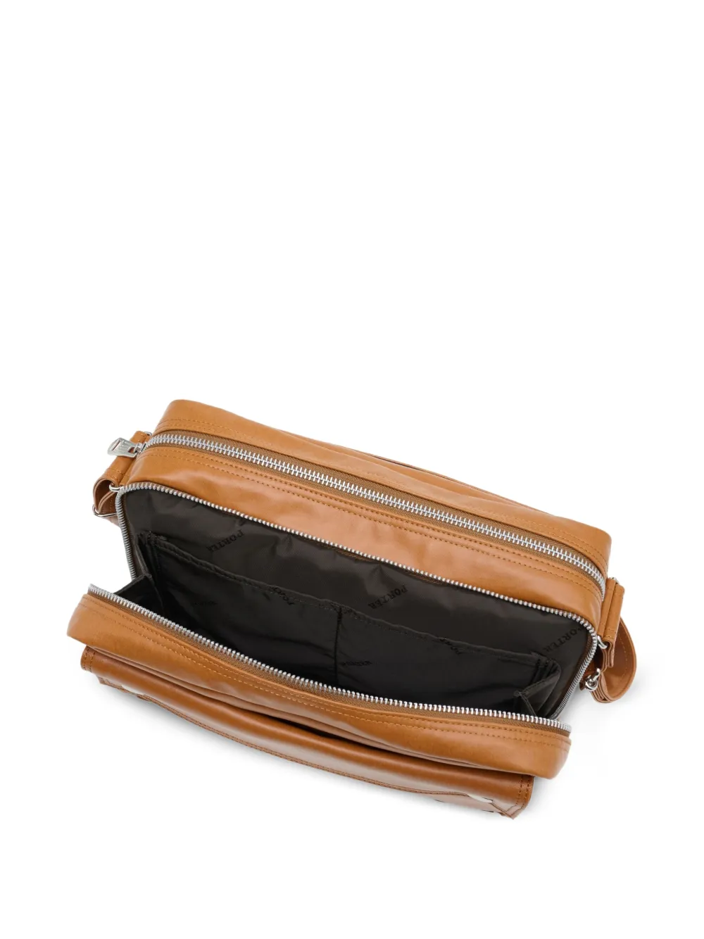 Porter-Yoshida & Co. Button Flap schoudertas Beige