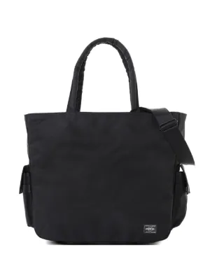 Porter-Yoshida & Co. Zip Pocket Tote Bag | Black | FARFETCH