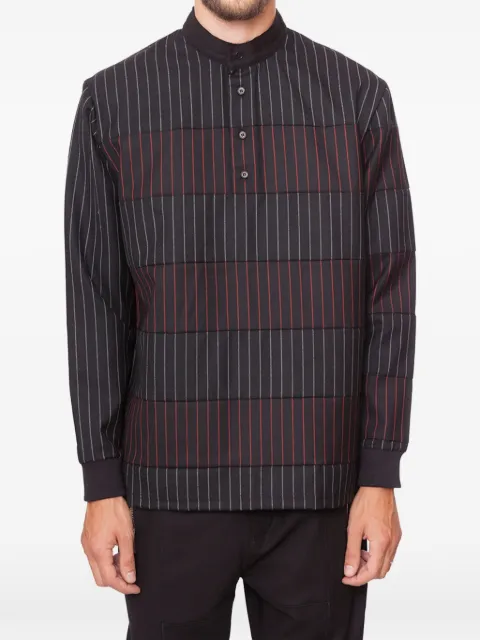 Givenchy striped Henley T-shirt